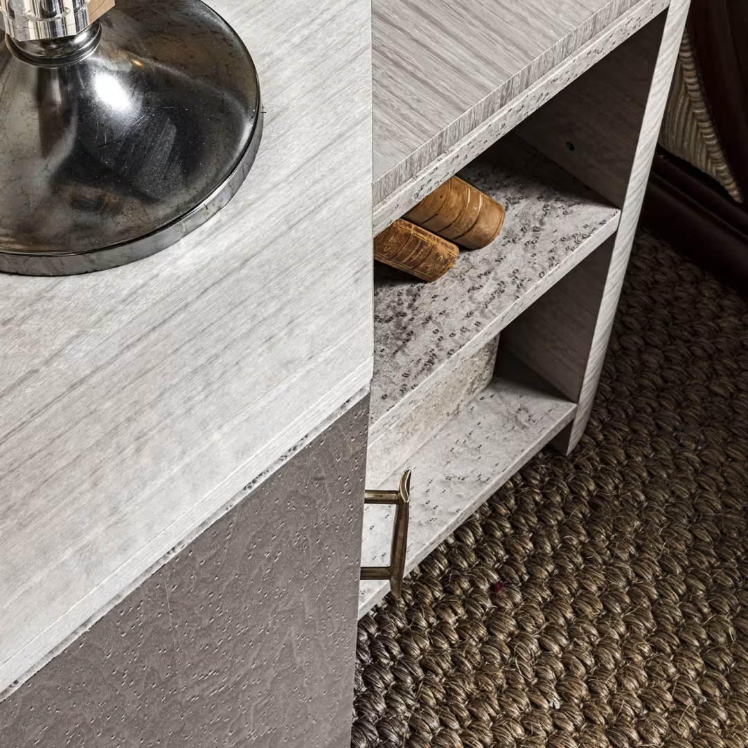 Maple and eucalptus bedside table