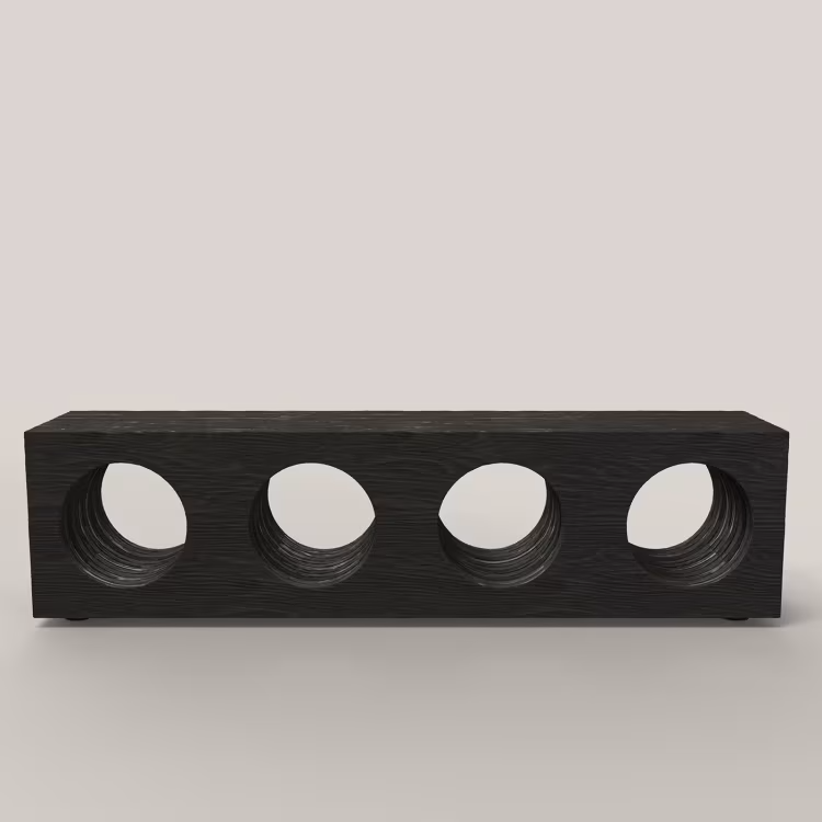Coda v2 sculptural bench
