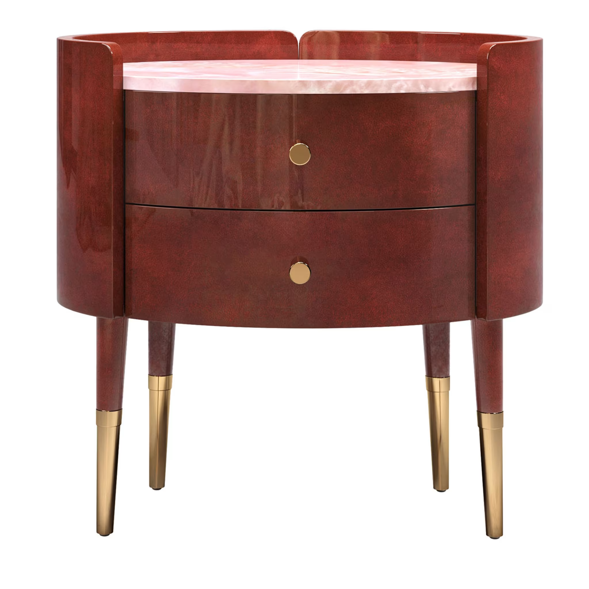 Ginestre red nightstand