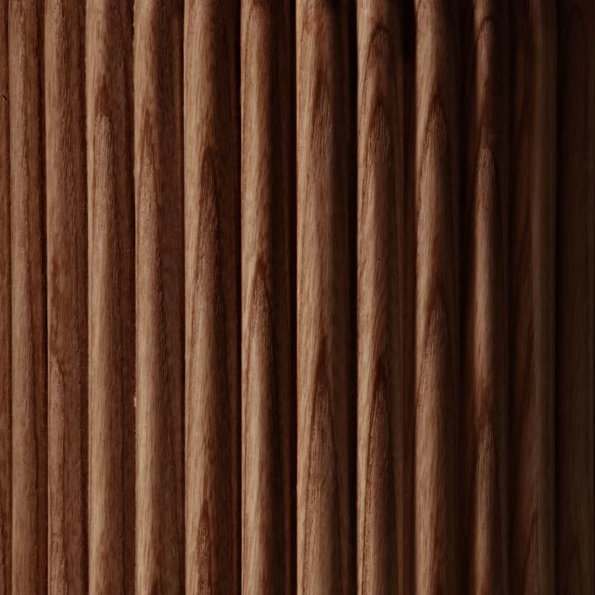 Capitello brown ash side table