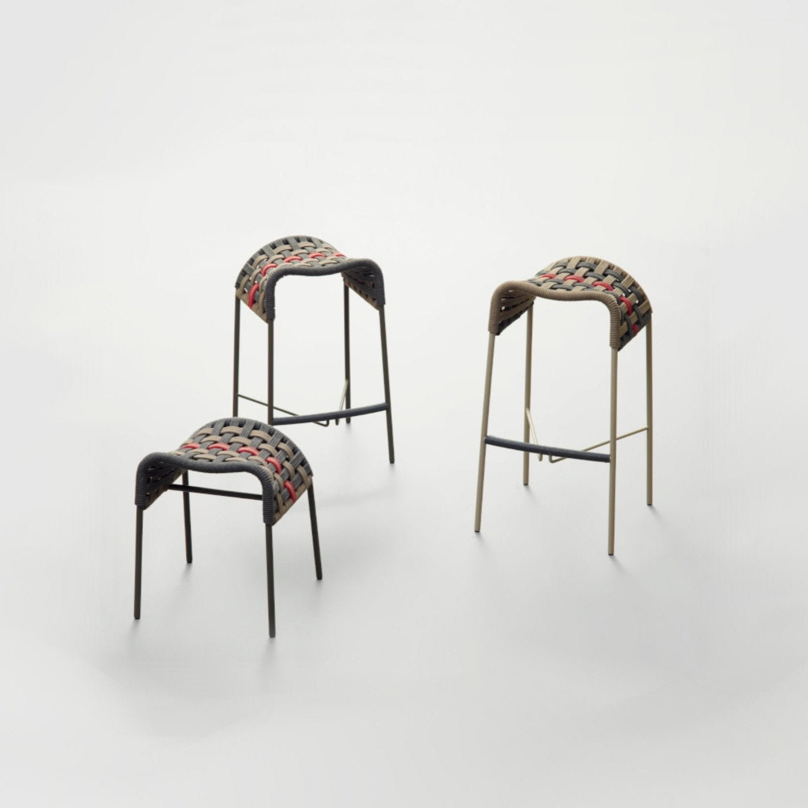Saddle tall stool
