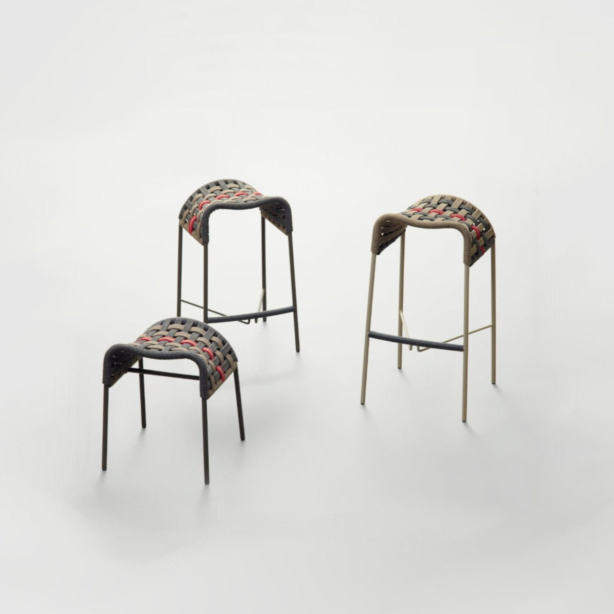 Saddle tall stool