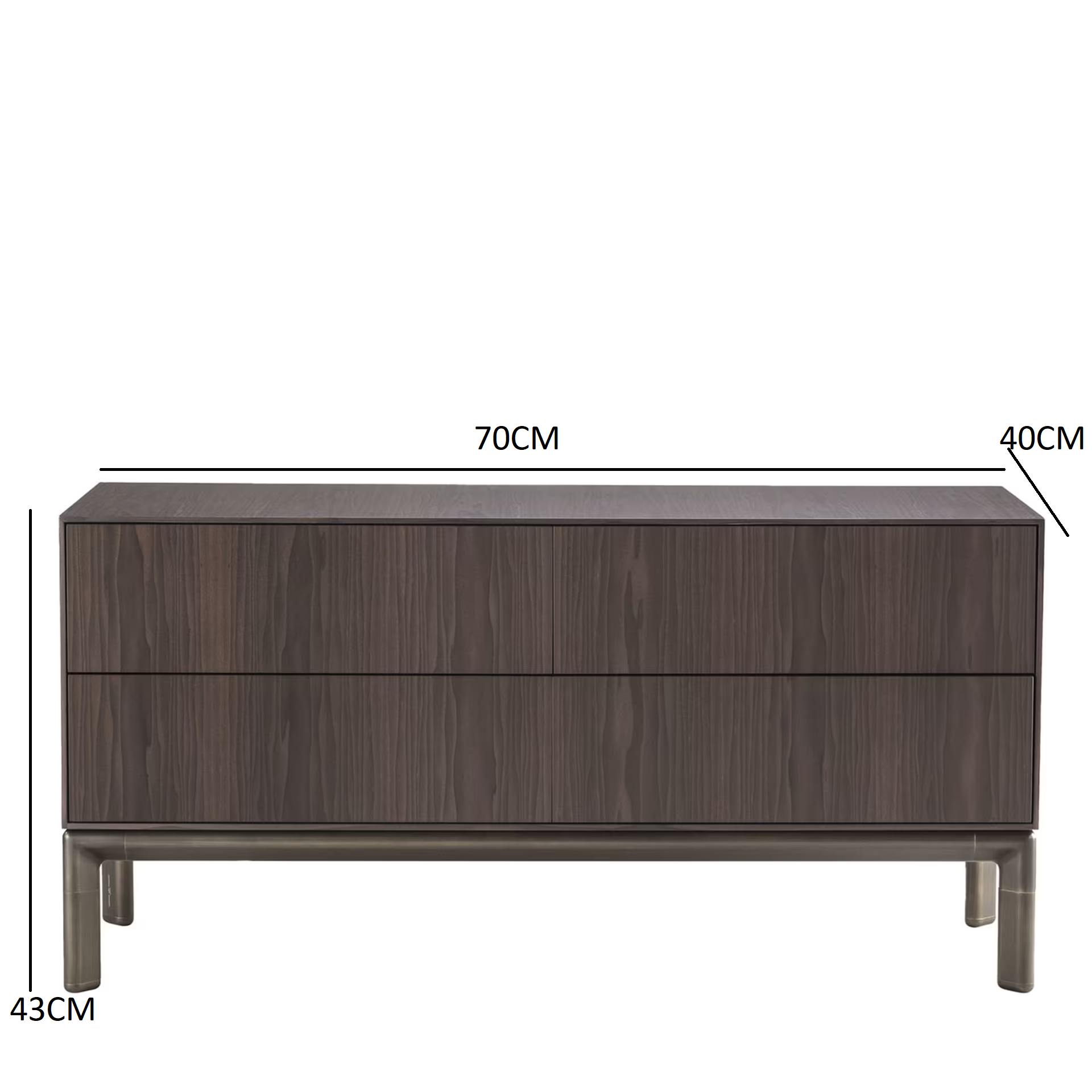 Frame bedside table