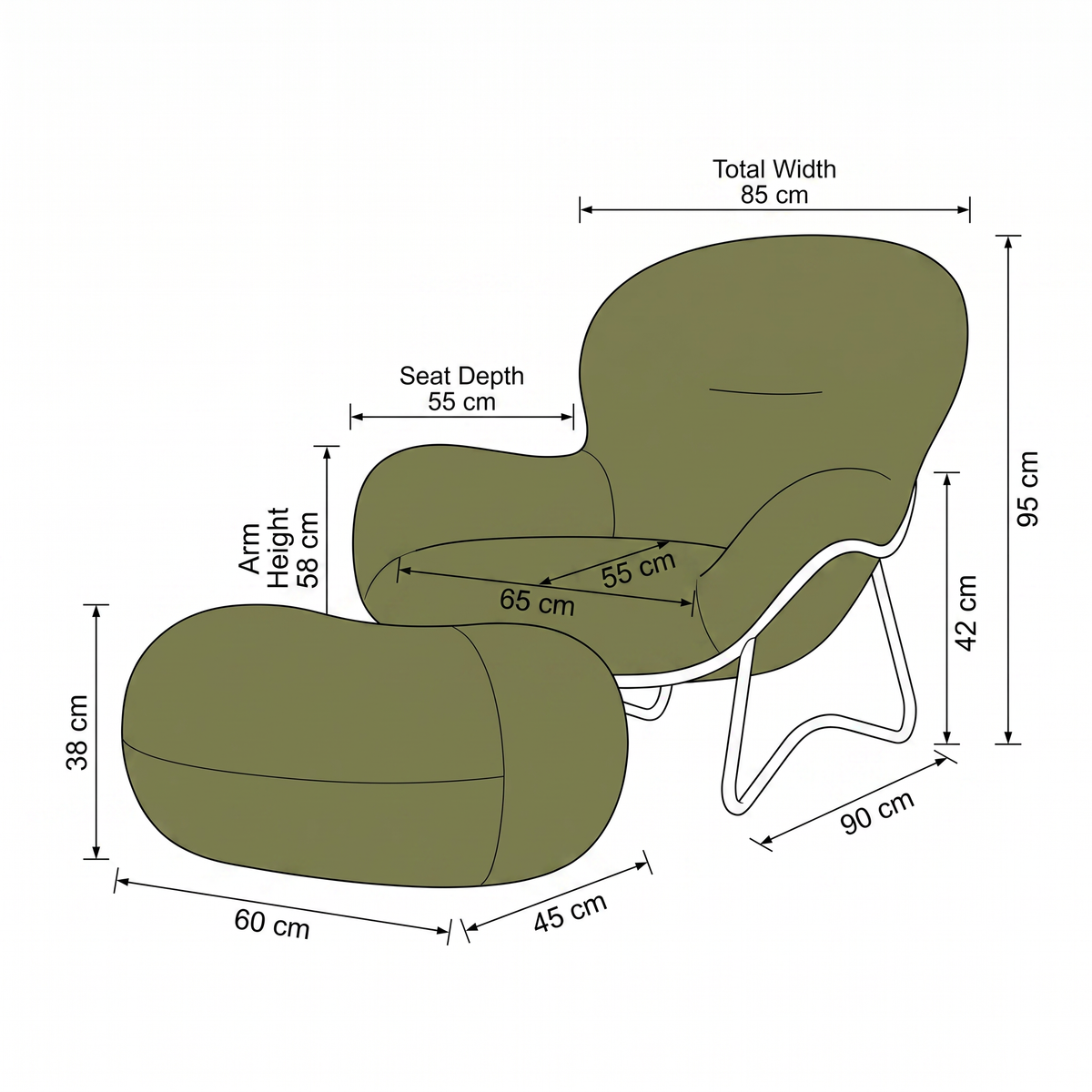 KHEPER Lounge Chair