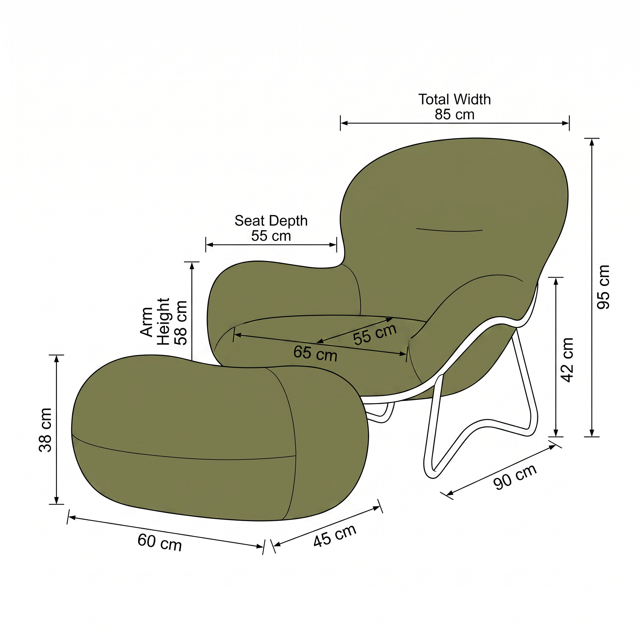 KHEPER Lounge Chair