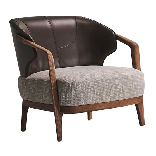 Sydney leather armchair