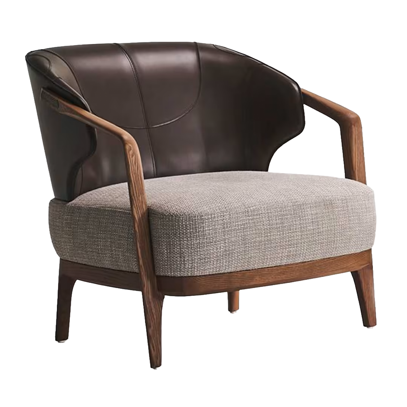 Sydney leather armchair
