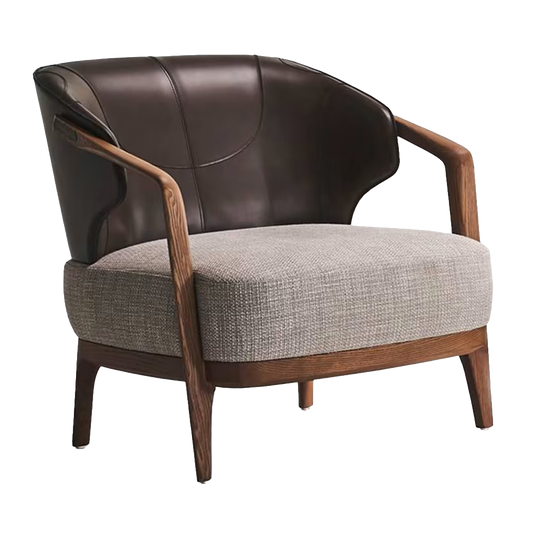 Sydney leather armchair