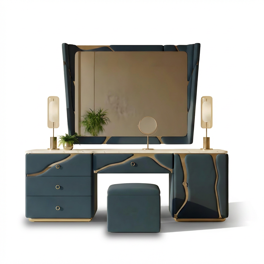 Modern luxury bedroom vanity