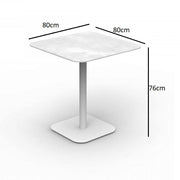 Moon Metal Outdoor Dining Table