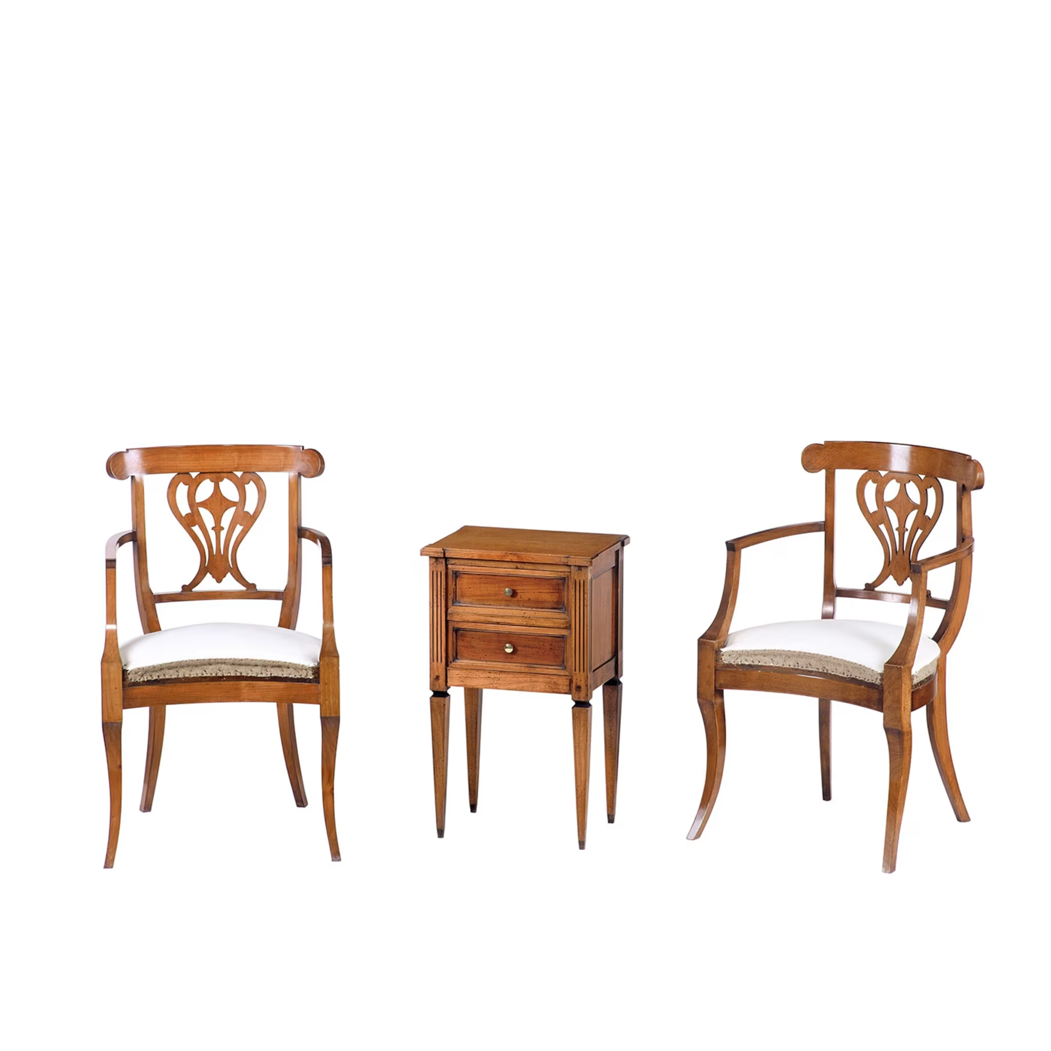 French empire-style nightstand