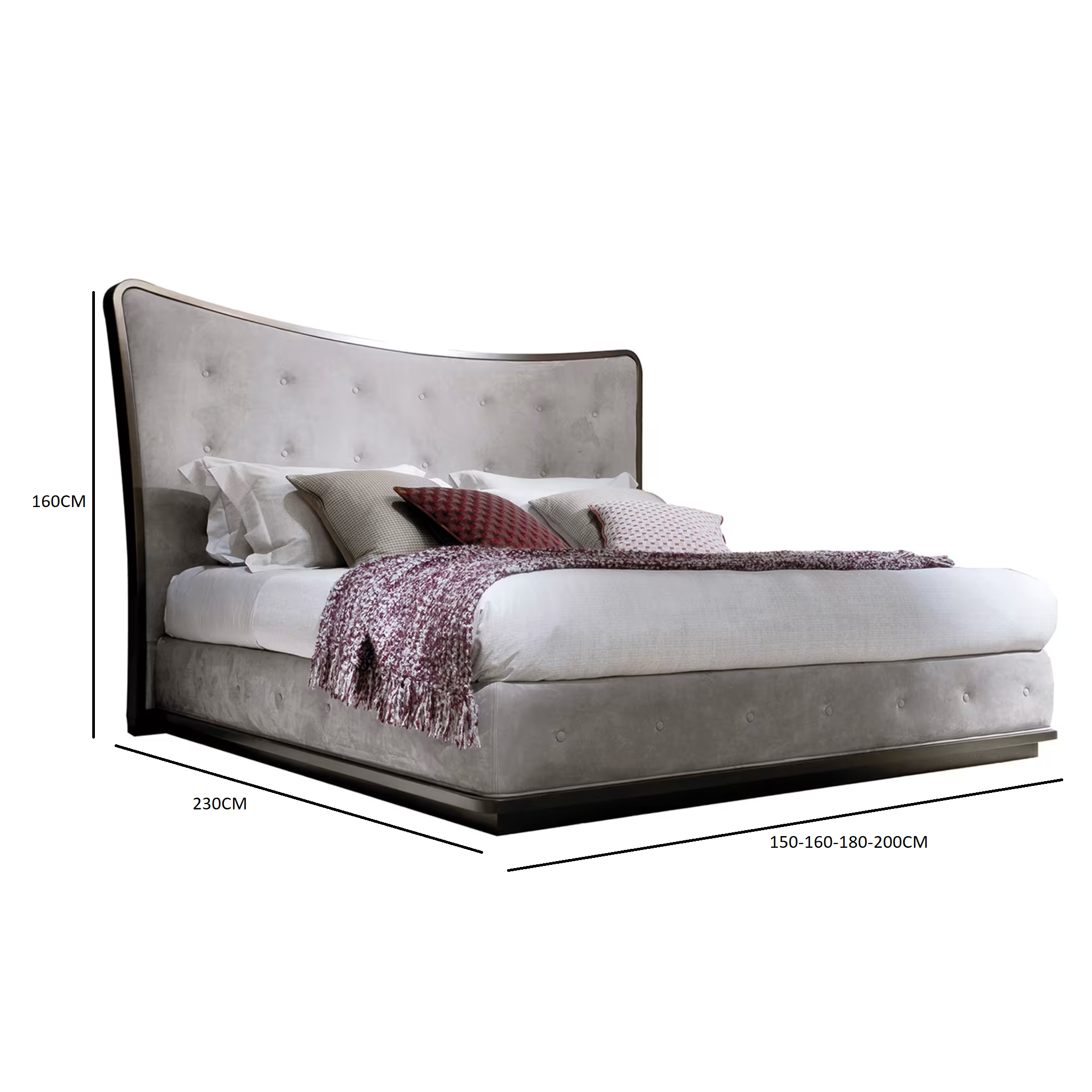 Shepherd gray bed
