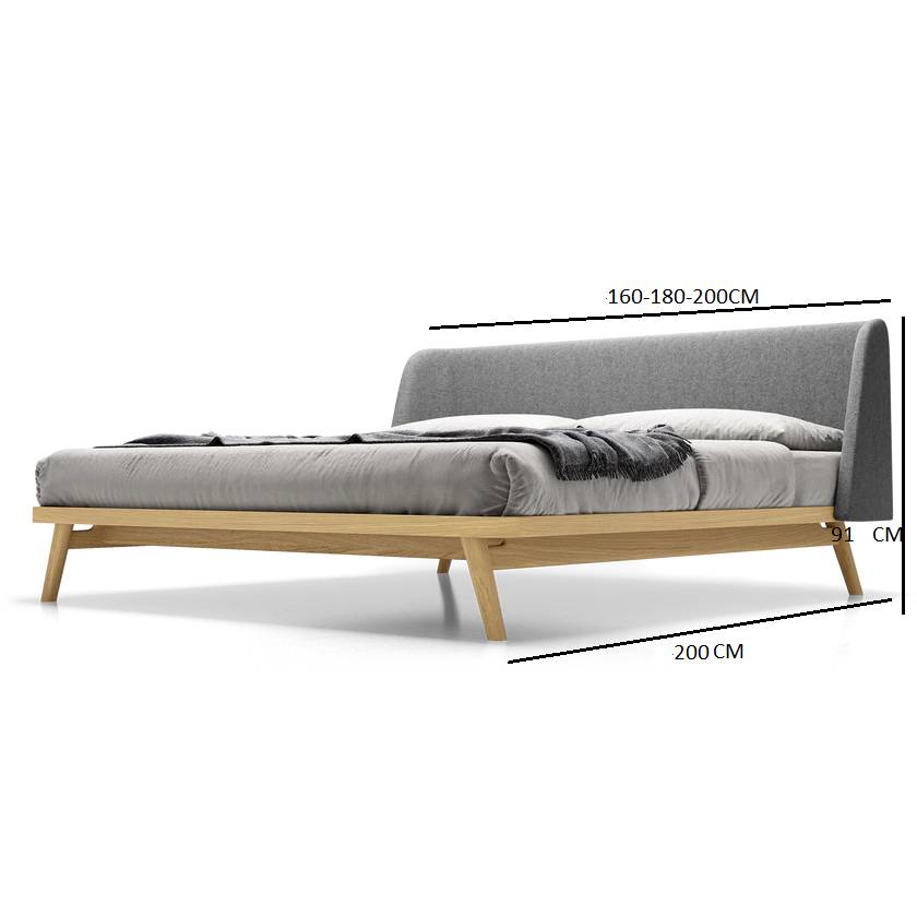 سرير بتصميم راقي فاخر 