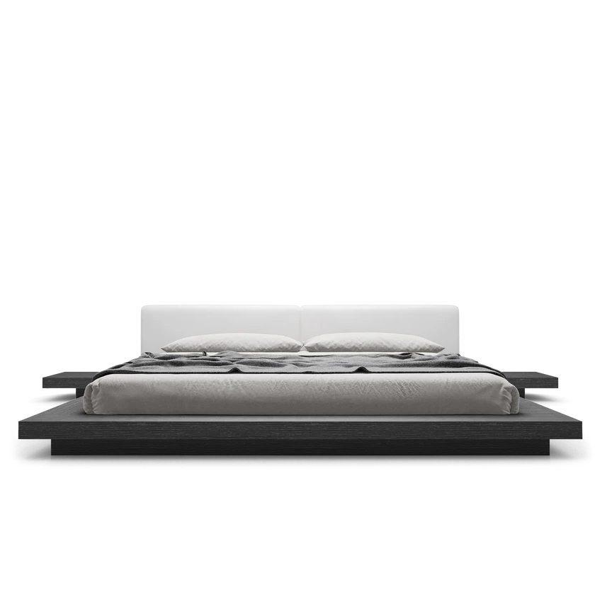 Worth bed gray oak