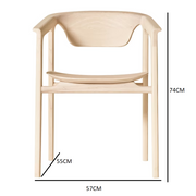 Duna natural ash chair