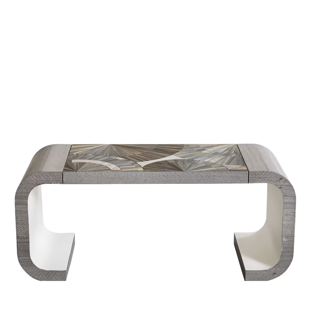 Eucalyptus wood coffee table