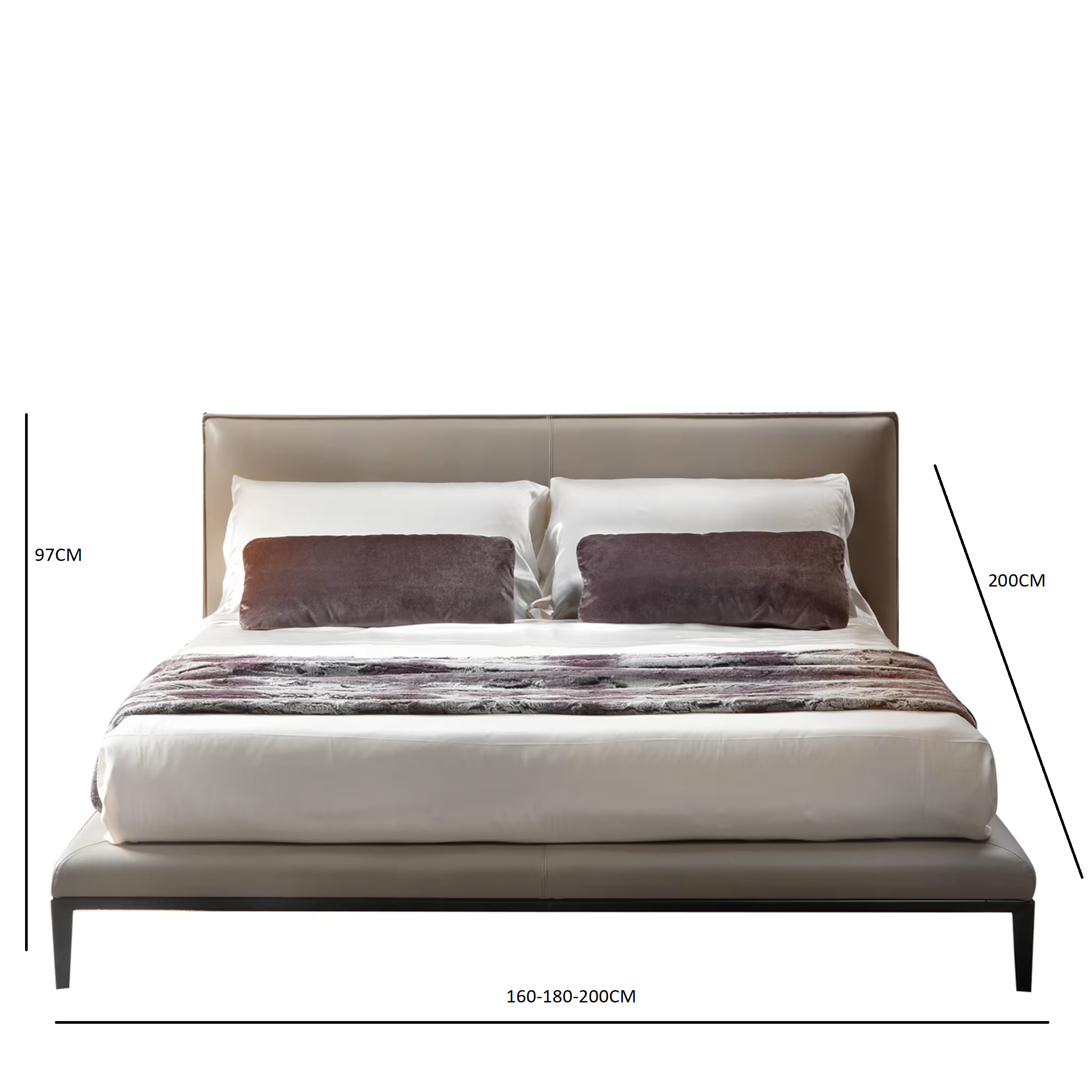 سرير بتصميم فاخر مميز