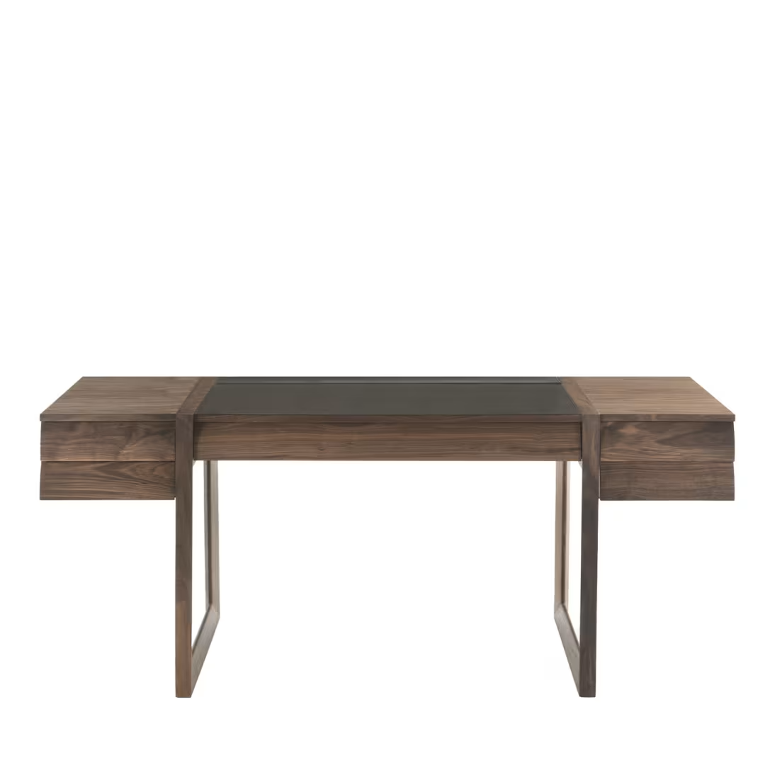 Elle ecrit walnut desk