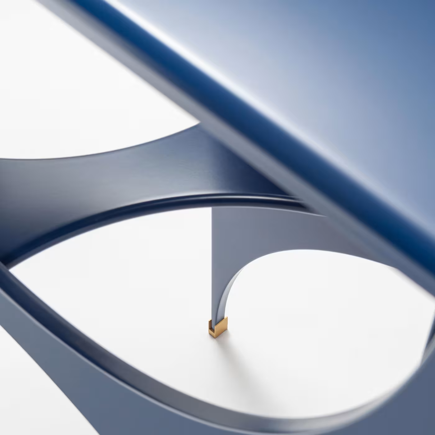 Butterfly blue console