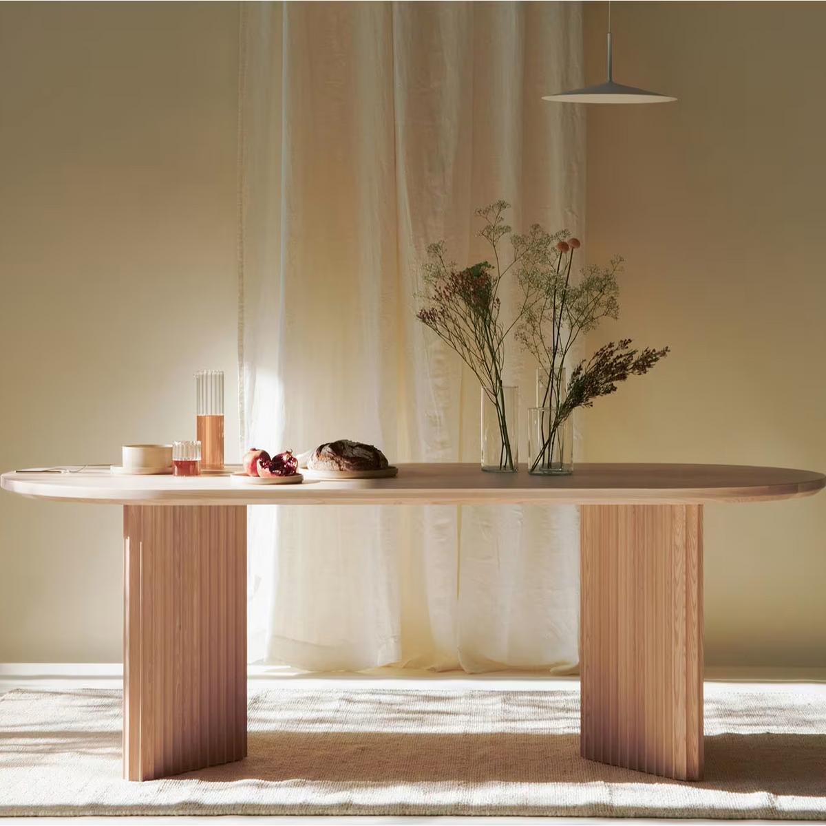 Basalto natural ash table