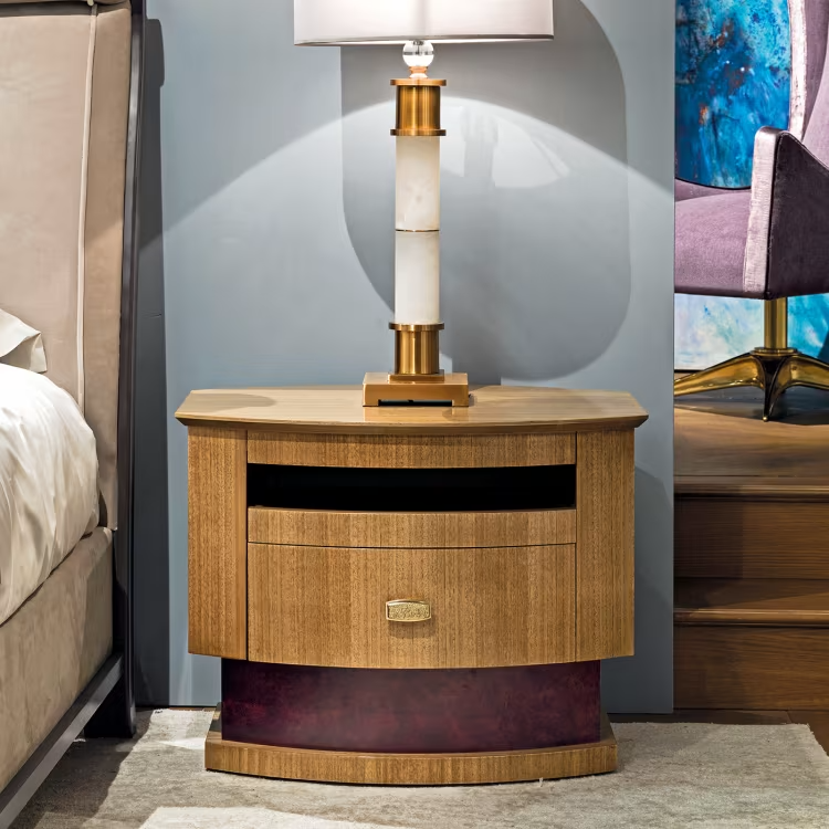 Eucalyptus bedside table
