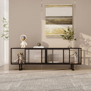 Modern Metal Media Table
