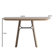 Bridge canaletto walnut console