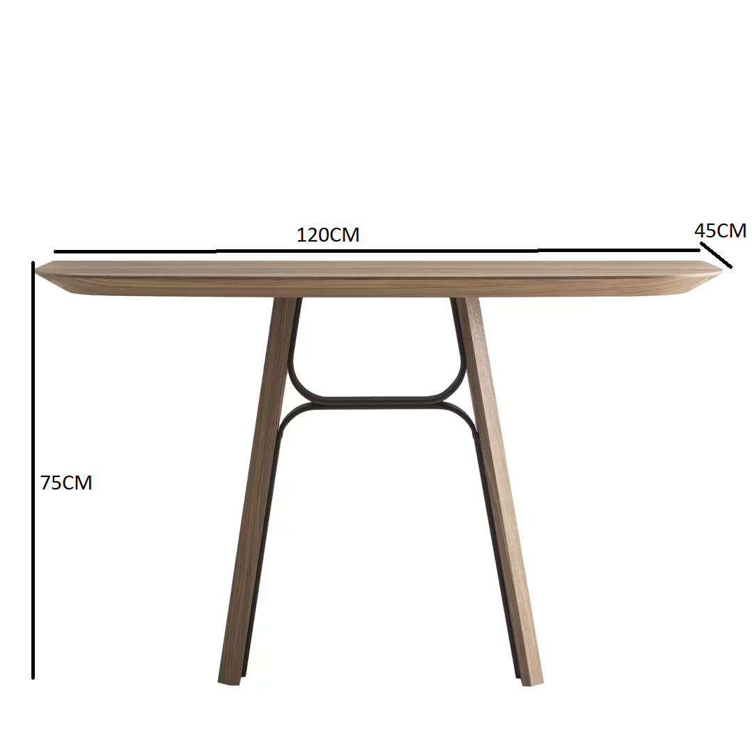 Bridge canaletto walnut console