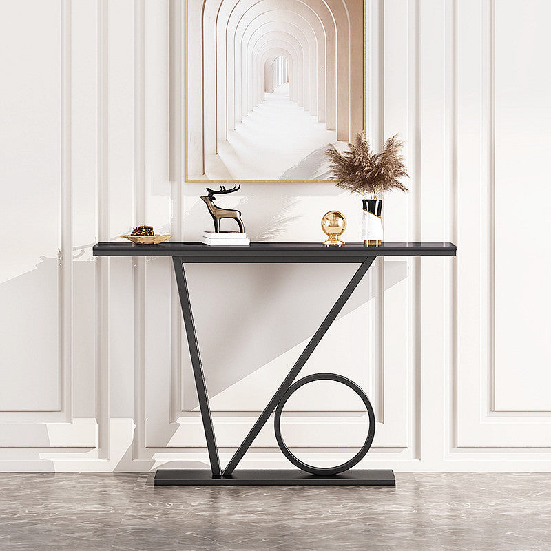 European metal console