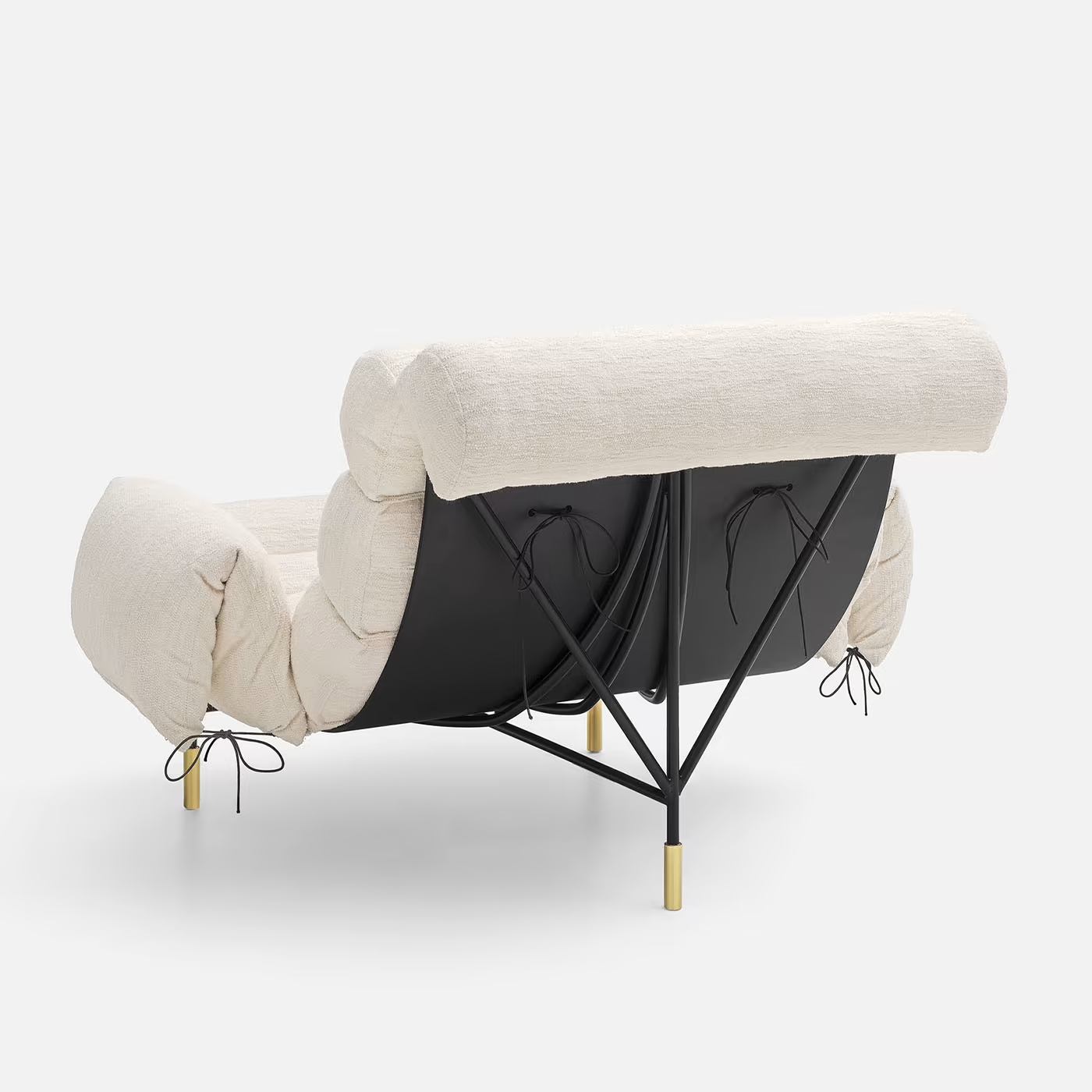 Nuvola white armchair